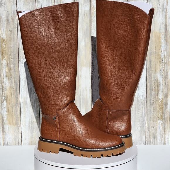 NEW - Giani Bernini Women's Jordyy Lug Sole Knee High Riding Boots - Size 7.5 M - Picture 4 of 9